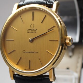 Montre Homme Vintage [N MINT] OMEGA CONSTELLATION CAL.1330 Push Crown Gold...