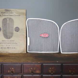 Vintage 1938 Lincoln Zephyr Car Radiator Grill Shell Screen Cover Accessory NOS