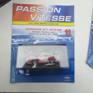 PORSCHE 911 GT3 RS 24 H DU MANS 2003  MINIATURE 1/43 EN BOITE FASCICULE