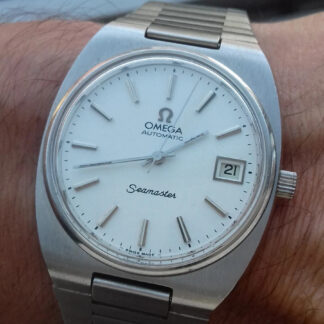 Omega SEAMASTER 166.0206 AUTOMATIC CAL. 1012 WHITE DIAL New Old Stock Montre Hor