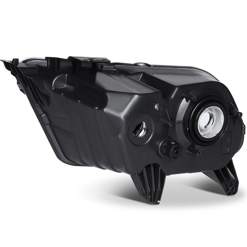 Pair Black Housing For 2010 2011-2013 2014 Ford Mustang Headlights Assembly