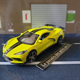 Chevrolet corvette Stingray coupé Burago 1:43,miniature Lamborghini  coque métal