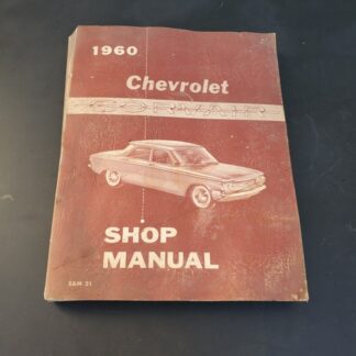 1960 Chevrolet Corvair Original Shop Manual Chevy Vintage