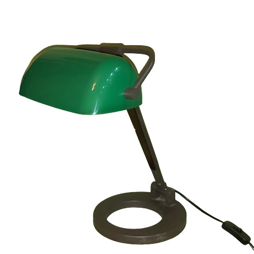 Lampe de banquier art deco.