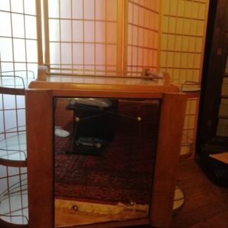 Bar Art Déco Tugas En Placage de hêtre