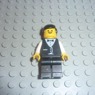 Personnage serveur LEGO minifig barman Réf wtr001 Set 6376/6410/6314/6543/6416