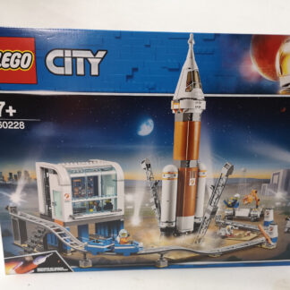 LEGO CITY 60228 La fusée spatiale et sa station de lancement Neuf scellé