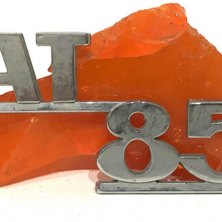 INSIGNE ORNEMENT DE CAPOT FIAT 850