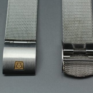 [Presque comme neuf] Bracelet de montre vintage OMEGA 2057 18mm maille milana...