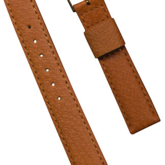 17mm Véritable Sanglier Bracelet Seamaster Cuir Doublé & Vintage Or Boucle Omega