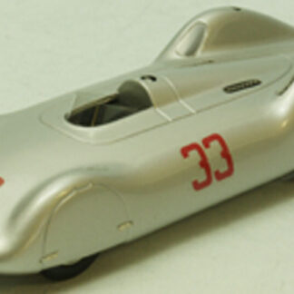 1937 Auto Union Avus voiture de course No. 33 argent 1/43 résine tout monté