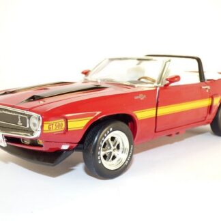 FORD MUSTANG SHELBY GT500 cabriolet 1970 rouge Candy 1/18