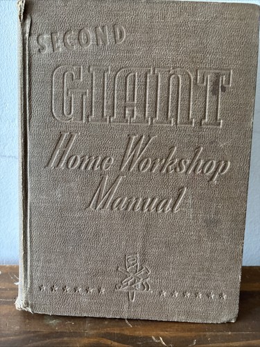 1943 Second Giant Home Workshop Manual Vintage HC 1500+ Illustrations