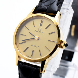 Montre Femme Vintage [N COMME NEUVE] Omega De Ville Gold Remontage Manuel...