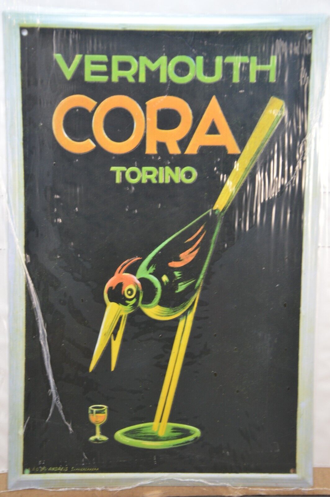 Vermouth Cora Torino Plaques Publicitaires De Collection Hachette Nouvelle