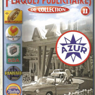 PLAQUES PUBLICITAIRES DE COLLECTION N°11 - AZUR