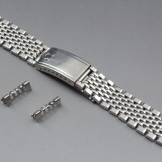 Bracelet vintage [Exc+5] OMEGA 1503 18mm perles de riz fin lien #70 du JAPON