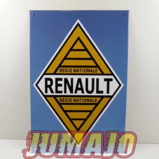 PB210 PLAQUES PUBLICITAIRE tôlée age d'or de l'Automobile 20x30cm Renault