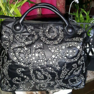 Sac en cuir véritable, Francesco Biasia, authentique