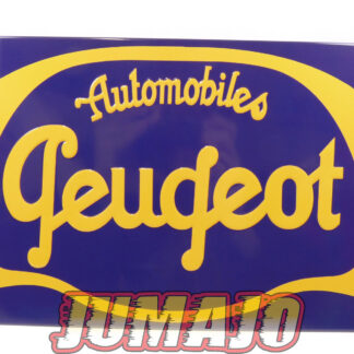PB221 PLAQUES PUBLICITAIRE tôlée age d'or de l'Automobile 20x30cm Peugeot