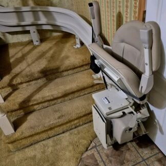 Bruno Elite curved stairlift model# CRE-2110