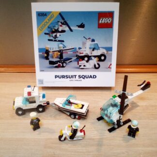 Lego City - Pursuit Squad 6354 - année 1990 - complet en bon état