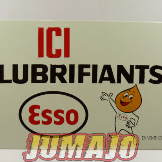 PB218 PLAQUES PUBLICITAIRE tôlée age d'or de l'Automobile 20x30cm Esso lubrifian