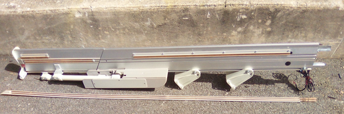 Bruno SRE-3000 Stairlift mechanical Folding Rail 76" Long With Legs and Brackets