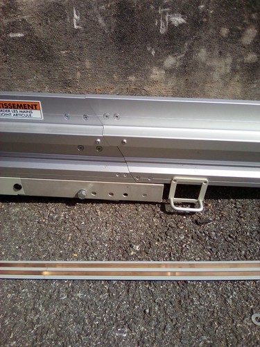 Bruno SRE-3000 Stairlift mechanical Folding Rail 76" Long With Legs and Brackets