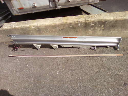 Bruno SRE-3000 Stairlift mechanical Folding Rail 76" Long With Legs and Brackets