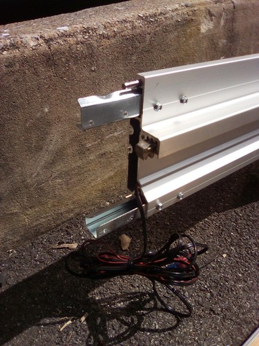 Bruno SRE-3000 Stairlift mechanical Folding Rail 76" Long With Legs and Brackets