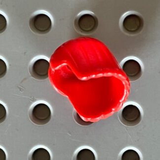 Cheveux LEGO red Minifig hair ref 4530 / Set 6399 10037 6376 6370 6592 6379 9700