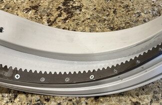 ACORN 180 CURVED STAIRLIFT RAIL 24R - RIGHT HAND  RARE!