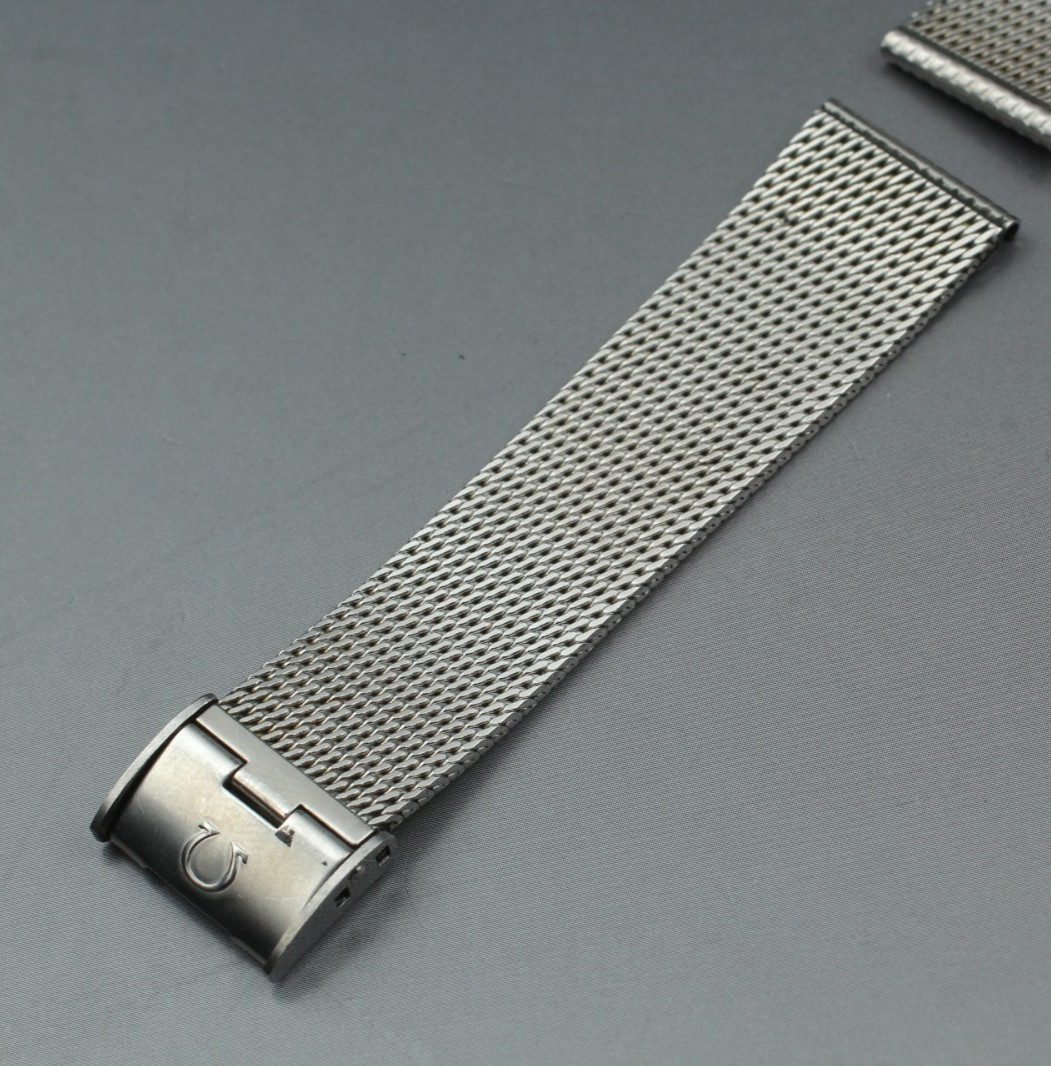 Bracelet montre milanaise vintage "NEAR MINT" OMEGA 2038 18mm du Japon 5674