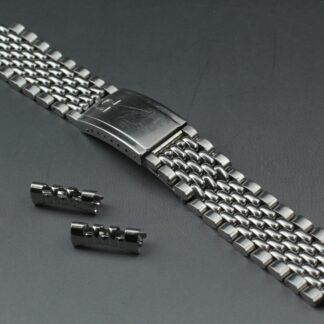 avec 11 maillons d'extrémité [presque comme neuf] Bracelet OMEGA 1036 18mm pe...