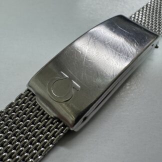 Bracelet de montre vintage authentique OMEGA Chronostop 1120/116 18 mm SS #182