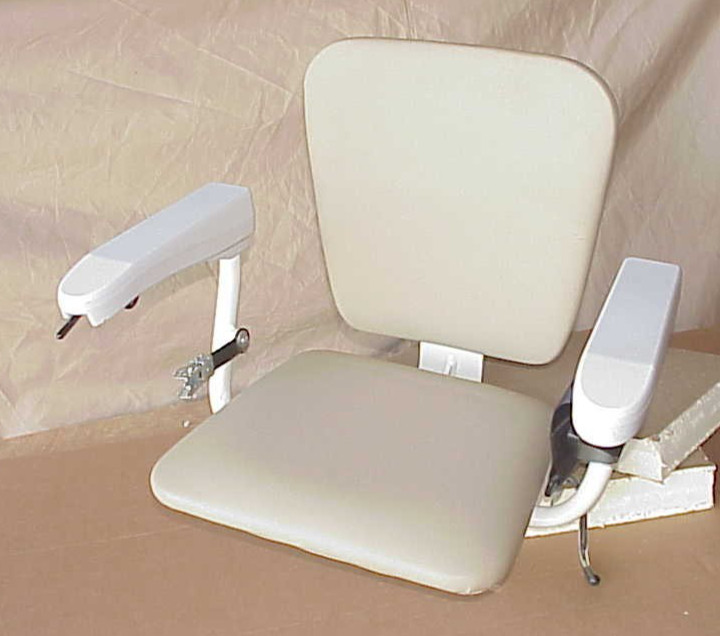 Savaria Stairlift SEAT assembly Mod K2 stair lift RIGHT RH Up Installed 2/24