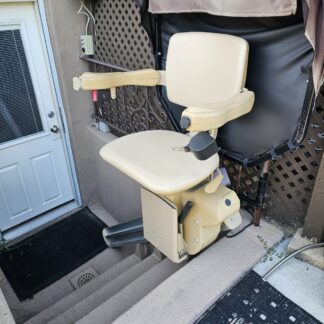 Outdoor Bruno Stair Lift Customizable, 24/7 Tech Install Support.