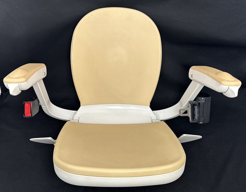 Acorn Stairlift 180 Curve Seat Chair Pad ASM w/ Seat Belt Complete *See Video*