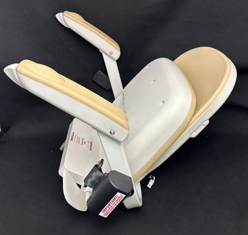 Acorn Stairlift 180 Curve Seat Chair Pad ASM w/ Seat Belt Complete *See Video*
