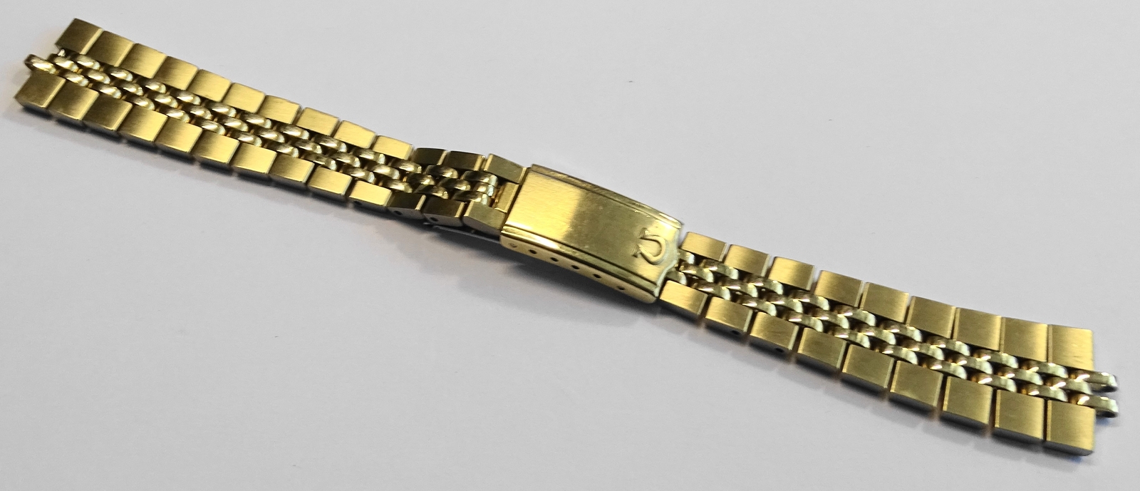 BRACELET MONTRE OMEGA PLAQUE OR 20 MICRONS N.12