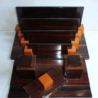 Porte-lettres, encrier, buvard époque Art déco