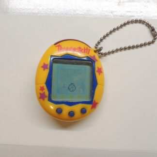 Tamagotchi - Jaune Etoiles Rouge - Bandai 2004 Tamagotchi