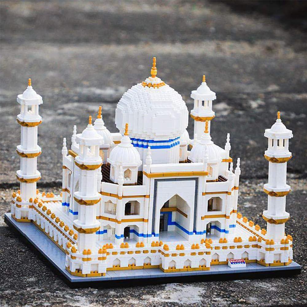 Micro Mini Blocks Taj Mahal Building and Architecture Model Set,(4530Pieces) Fam