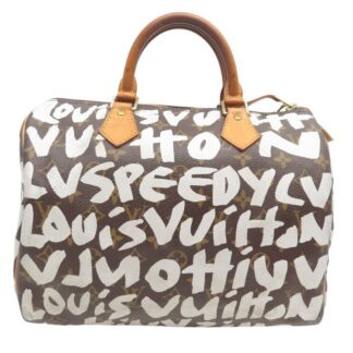 VINTAGE SAC A MAIN LOUIS VUITTON SPEEDY 30 MONOGRAM GRAFFITI SPROUSE M92195 BAG