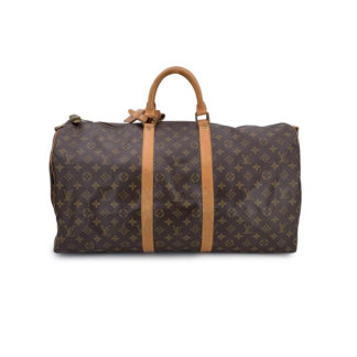 Sac de voyage Keepall 55 en toile monogramme Louis Vuitton