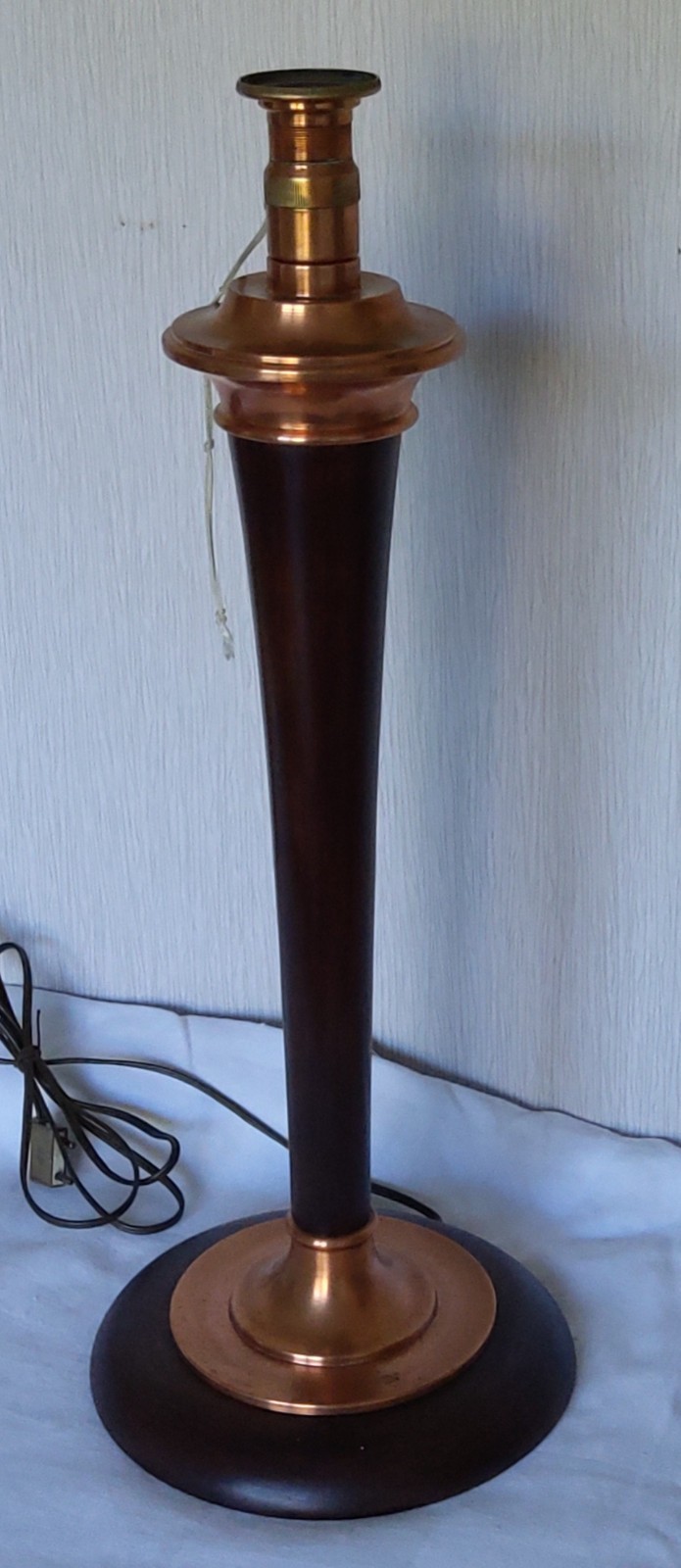 PIED DE LAMPE DE TRAVAIL MAZDA ART DÉCO