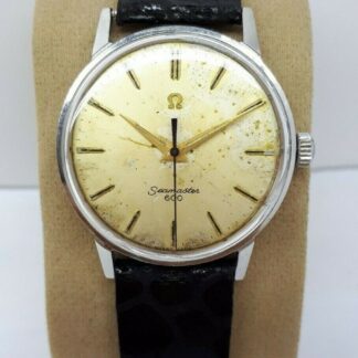MONTRE-BRACELET HOMME VINTAG RARE OMEGA SEAMASTER 600 INOX S DATE SWISS CAL.613