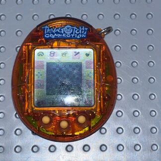 Tamagotchi Connection WIZ Bandai Orange Étincelant 2004 Authentique Rare