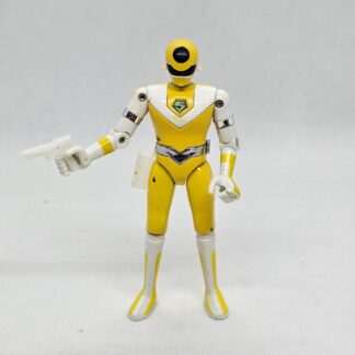 Maskman Jaune Bioman 2, Bandai 1987, 12 cm [RefY02]